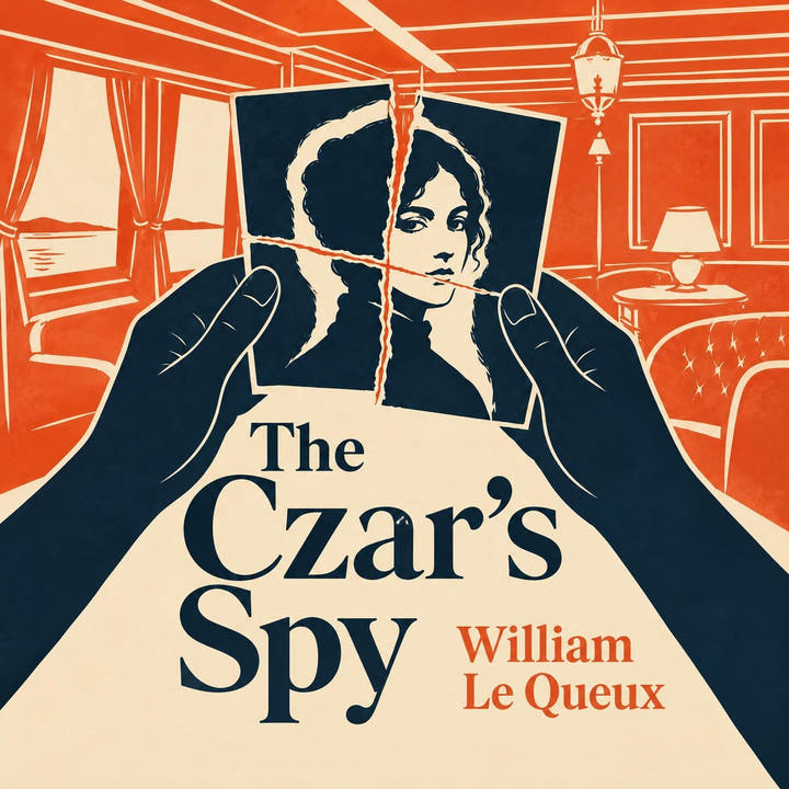 Der Spion des Zaren, the audiobook cover