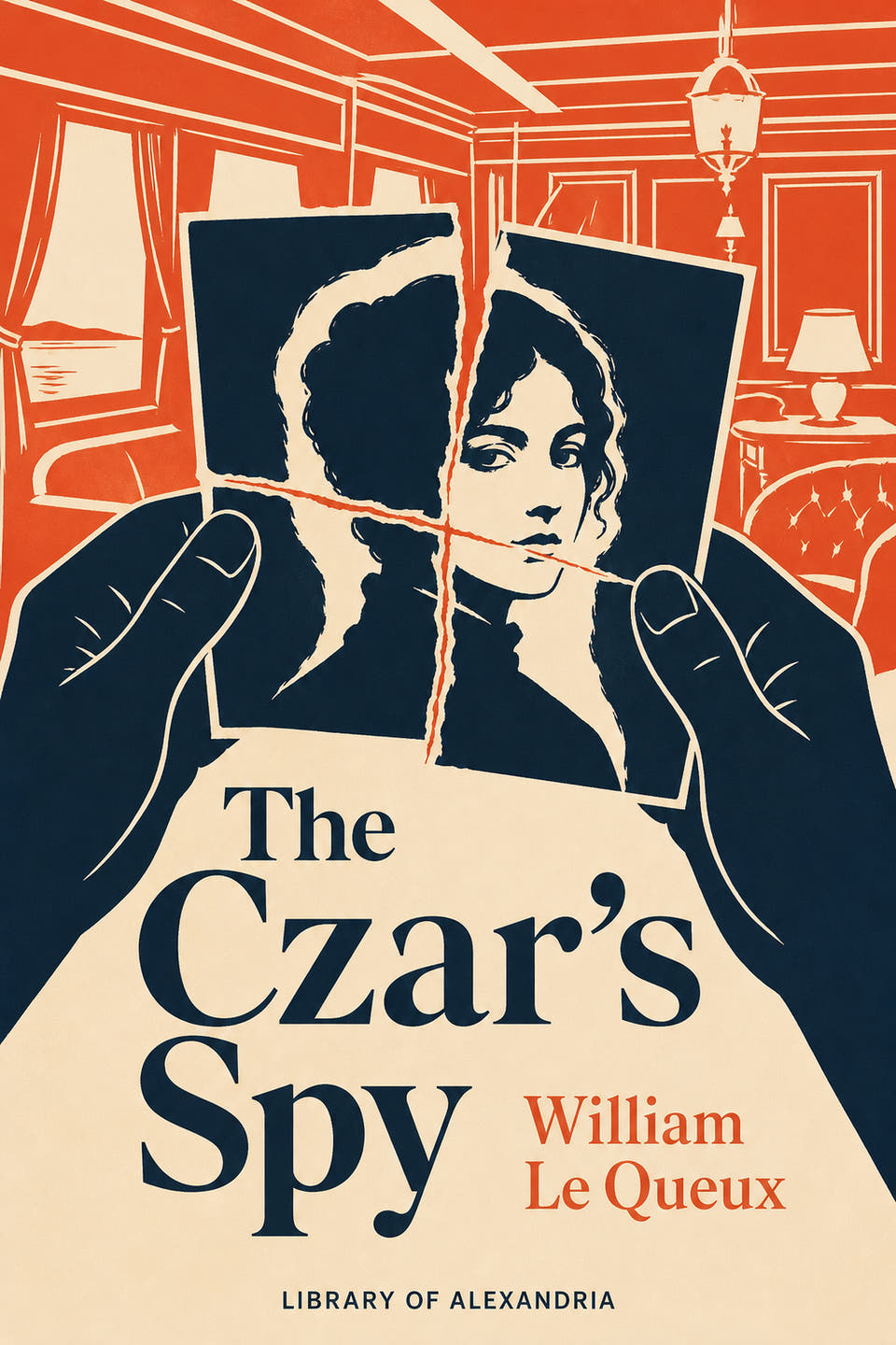 The Czar's Spy by William Le Queux, the cover