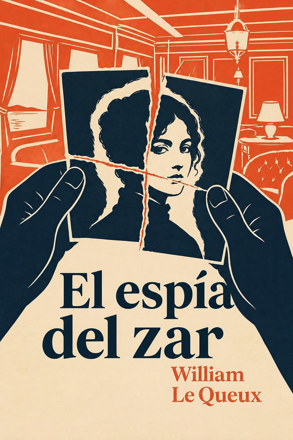 El espía del zar by William Le Queux, the cover