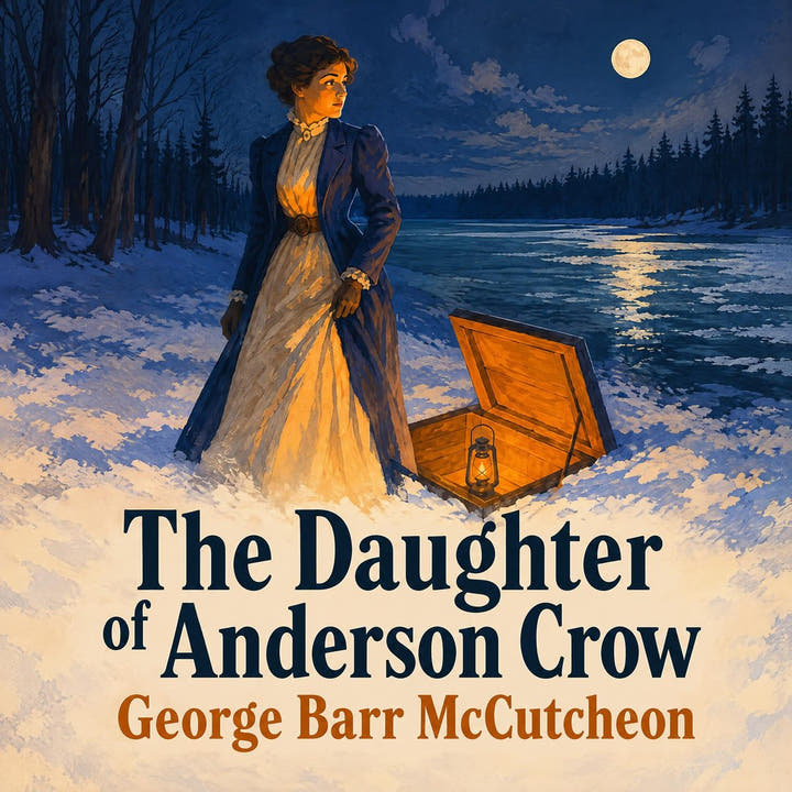 La fille d’Anderson Crow, the audiobook cover