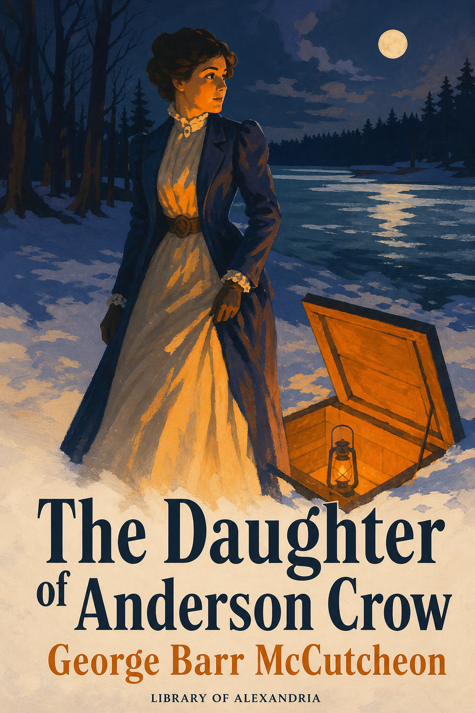 The Daughter of Anderson Crow by George Barr McCutcheon, the cover