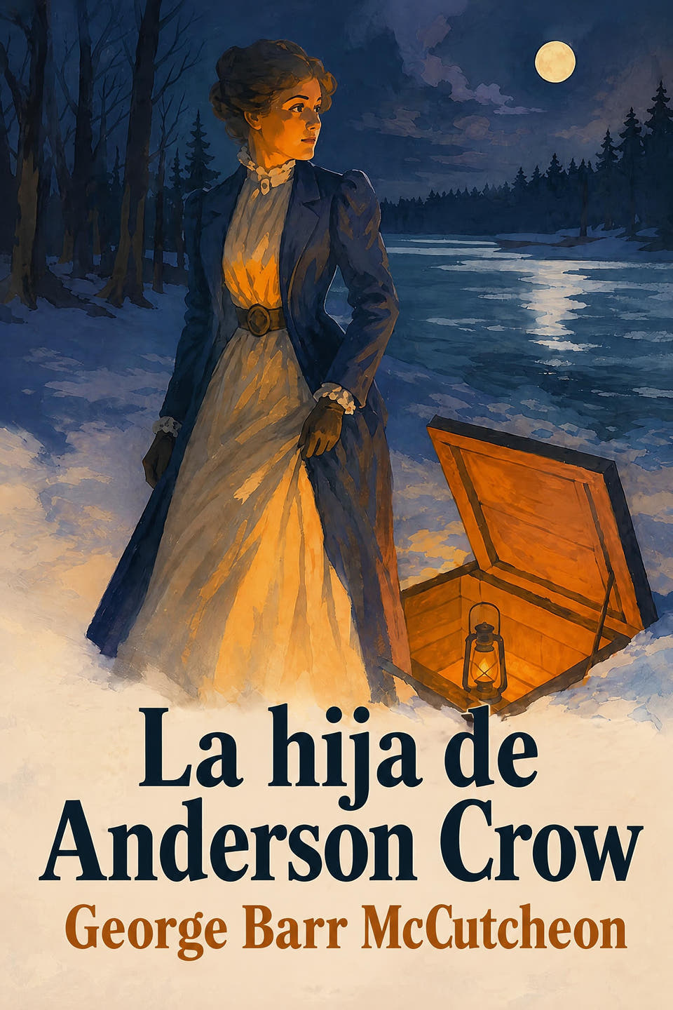 La hija de Anderson Crow by George Barr McCutcheon, the cover
