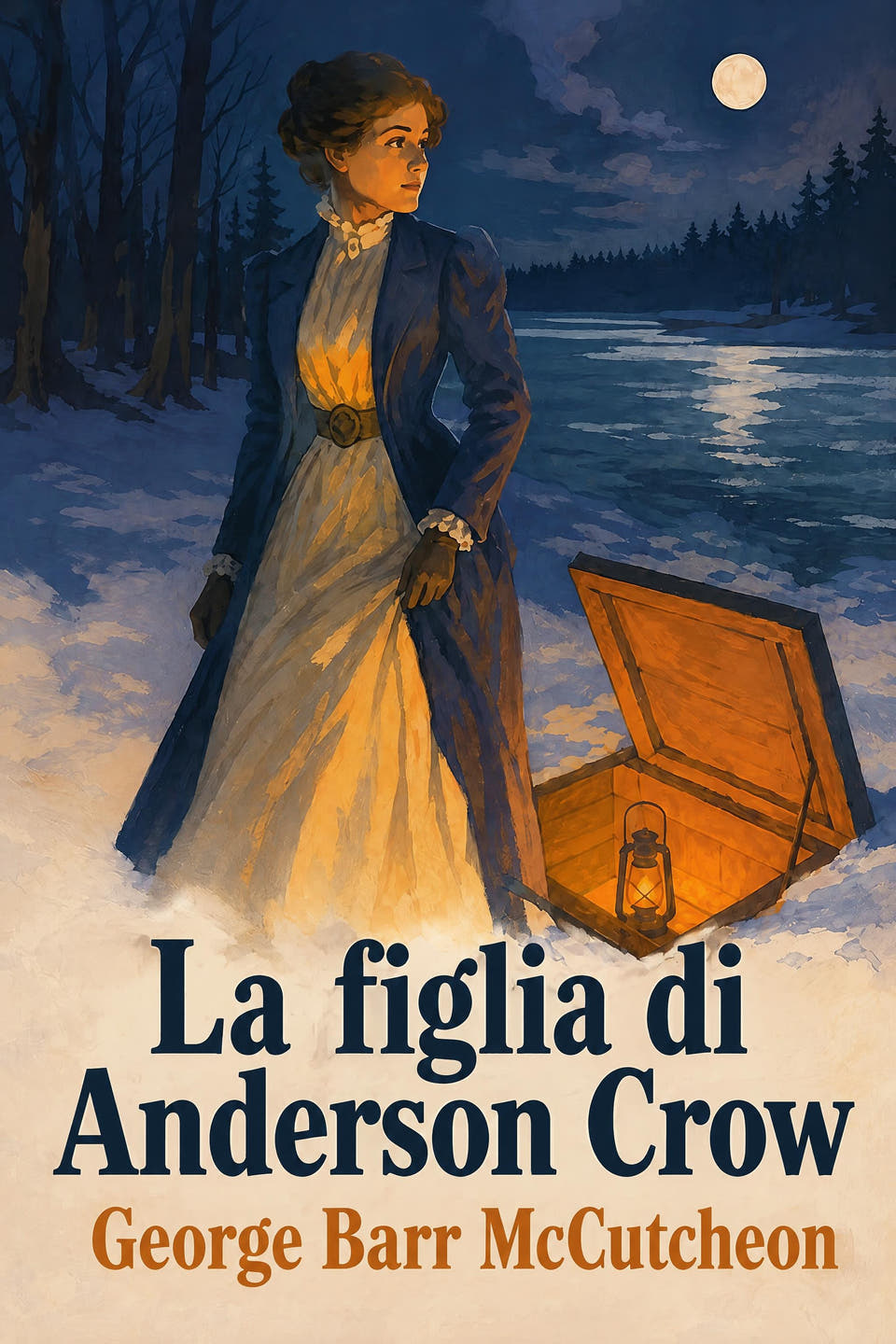 La figlia di Anderson Crow by George Barr McCutcheon, the cover