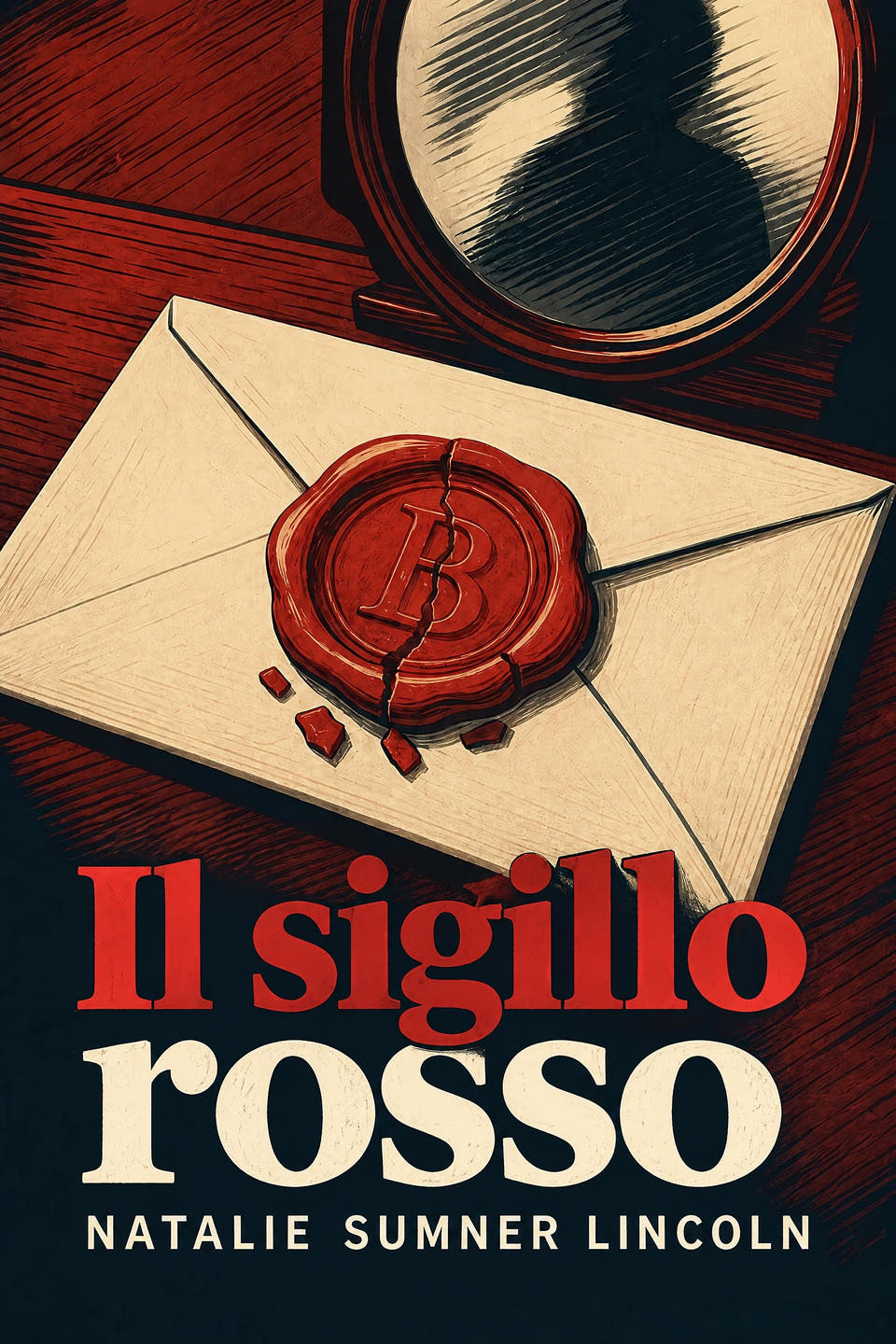 Il sigillo rosso by Natalie Sumner Lincoln, the cover