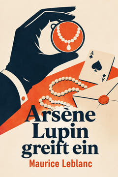 Arsène Lupin greift ein, the cover of this edition