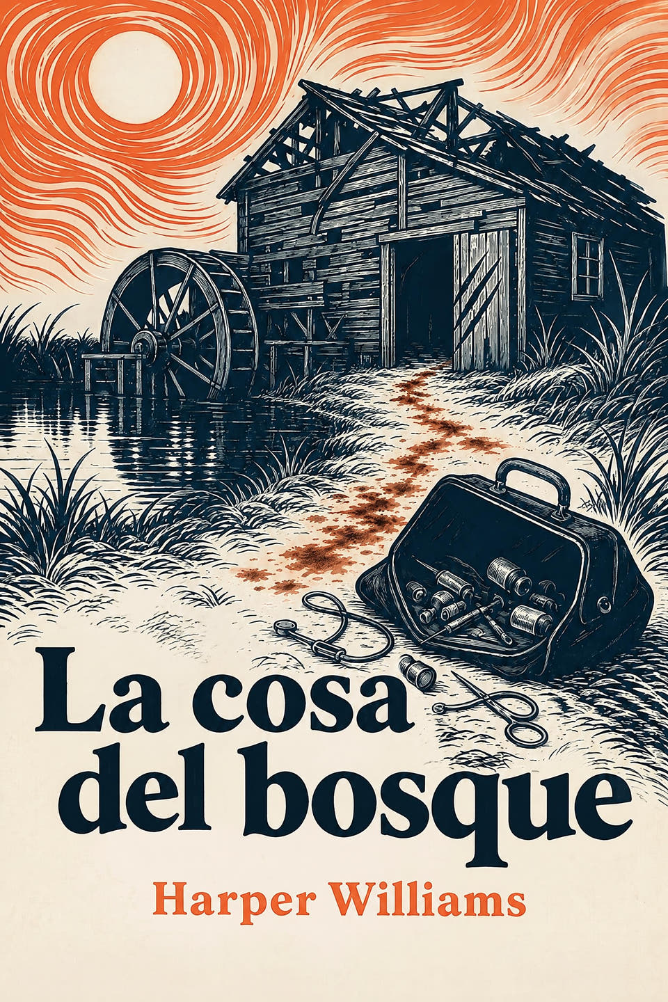 La cosa del bosque by Harper Williams, the cover