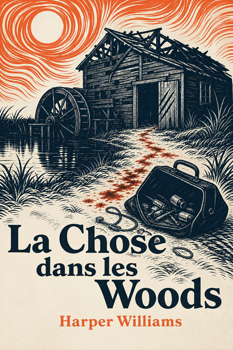 La Chose dans les Woods by Harper Williams, the cover