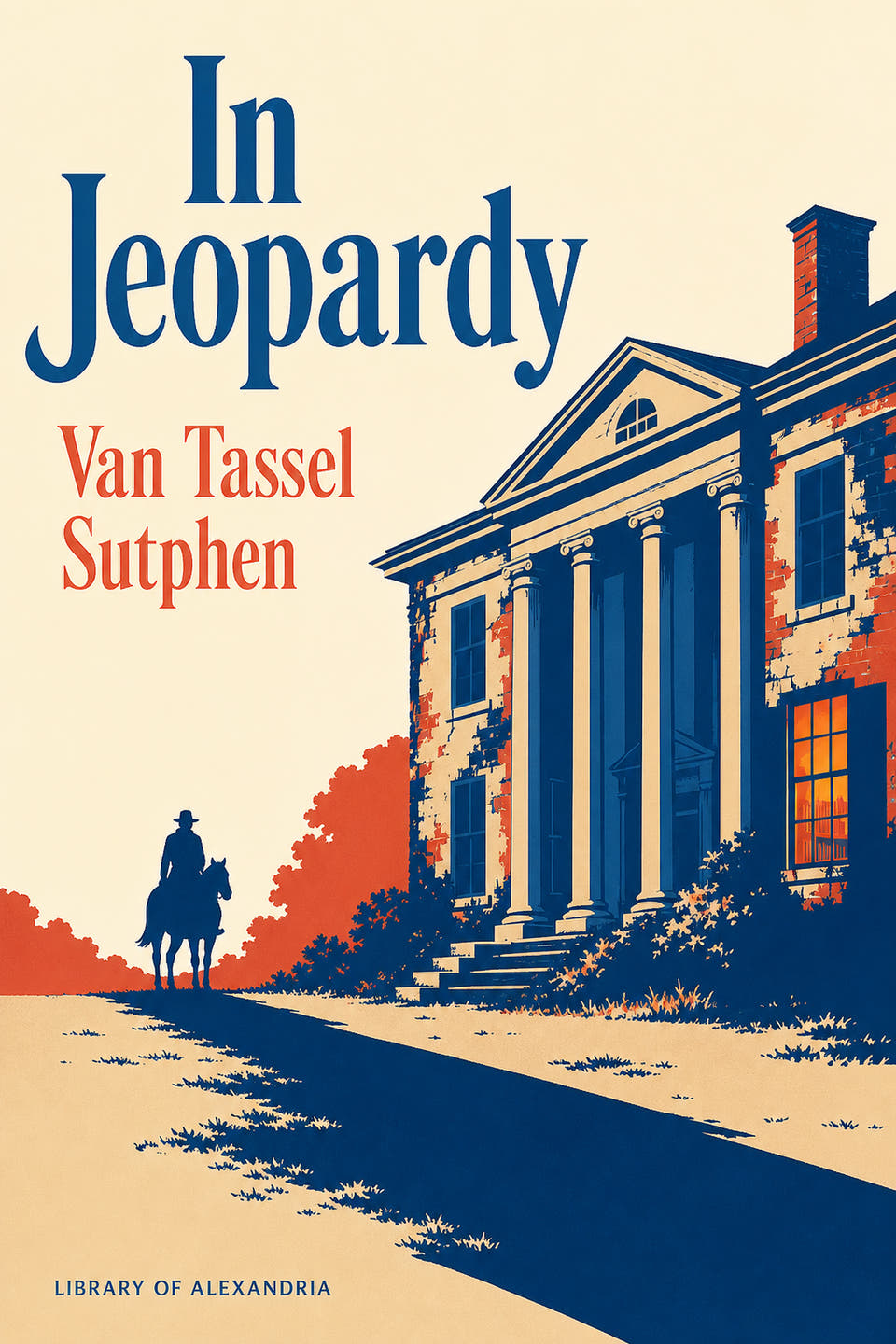 In Jeopardy by Van Tassel Sutphen, the cover