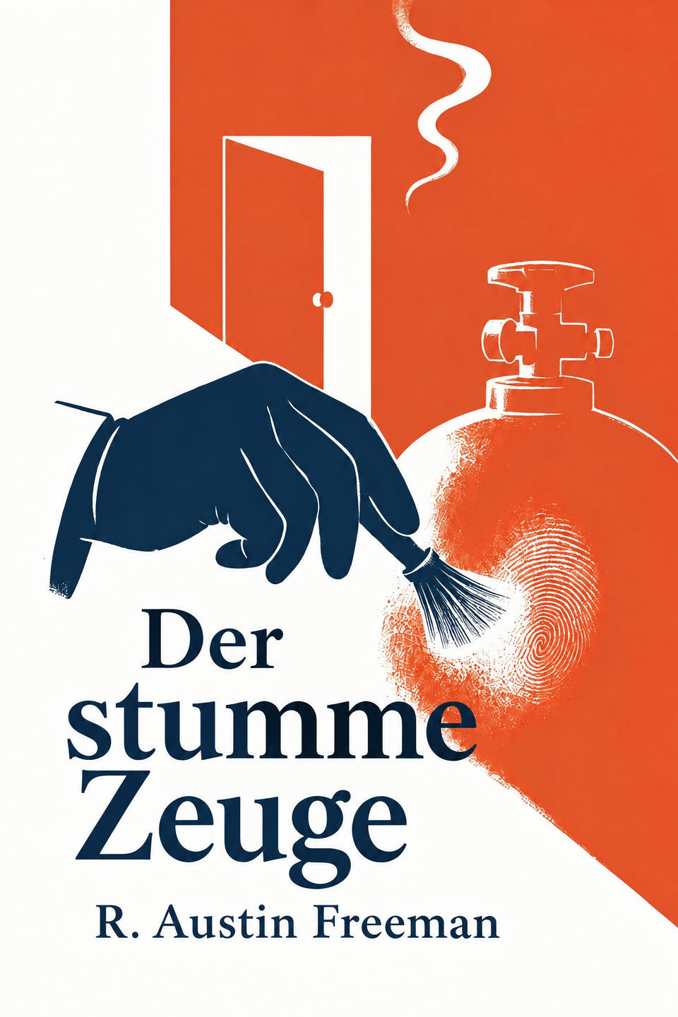 Der stumme Zeuge by R. Austin Freeman, the cover