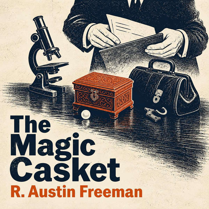 Le Coffret magique, the audiobook cover
