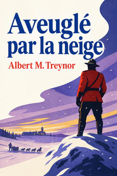 Aveuglé par la neige, the cover of this edition