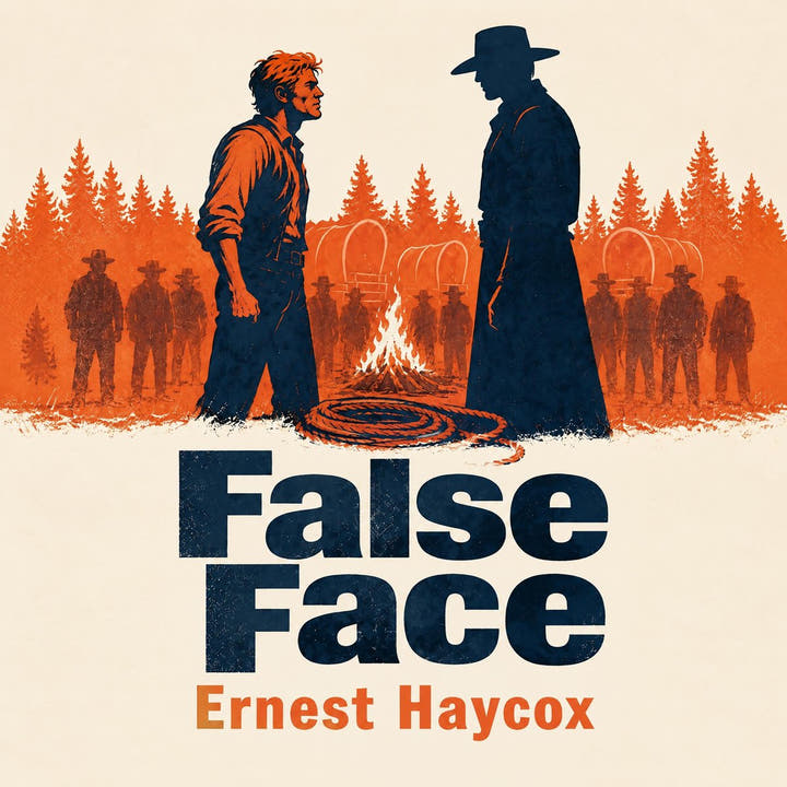 False Face, the audiobook cover