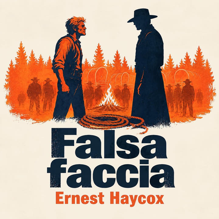Falsa faccia, the audiobook cover