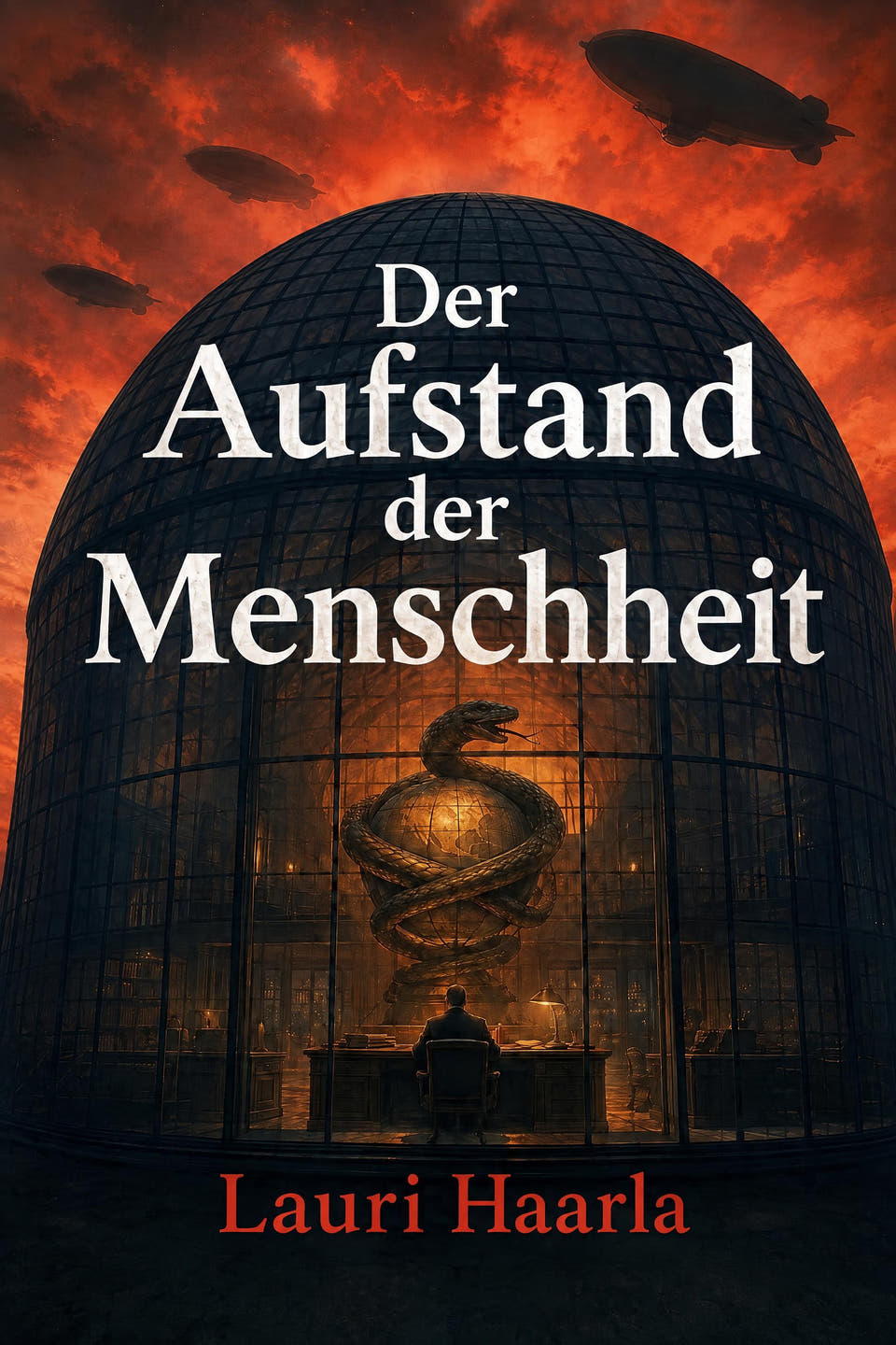 Der Aufstand der Menschheit by Lauri Haarla, the cover