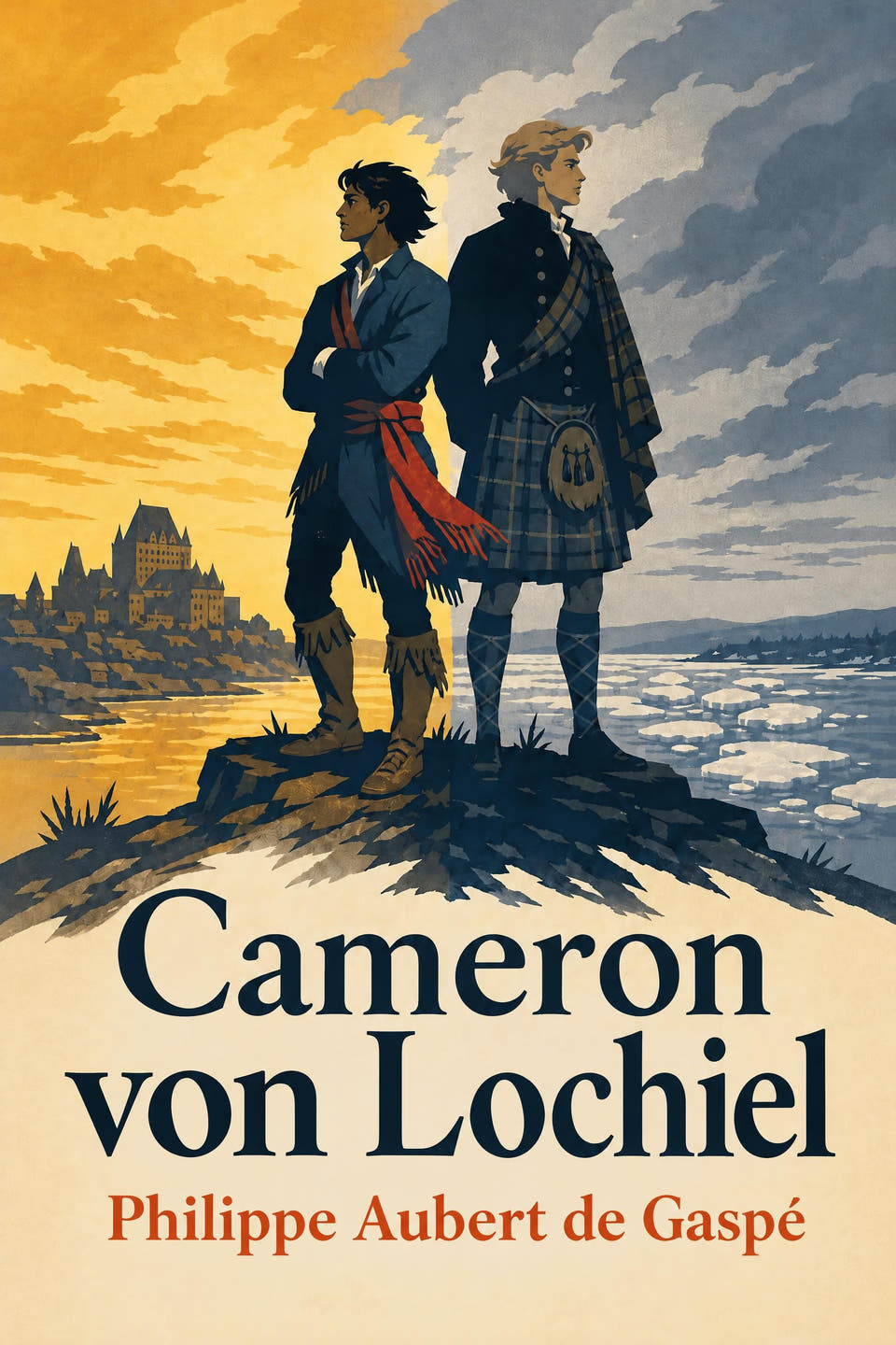 Cameron von Lochiel by Philippe Aubert de Gaspé, the cover