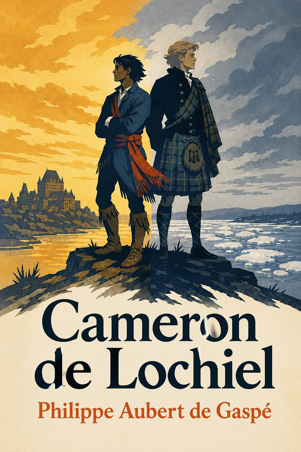 Cameron de Lochiel by Philippe Aubert de Gaspé, the cover