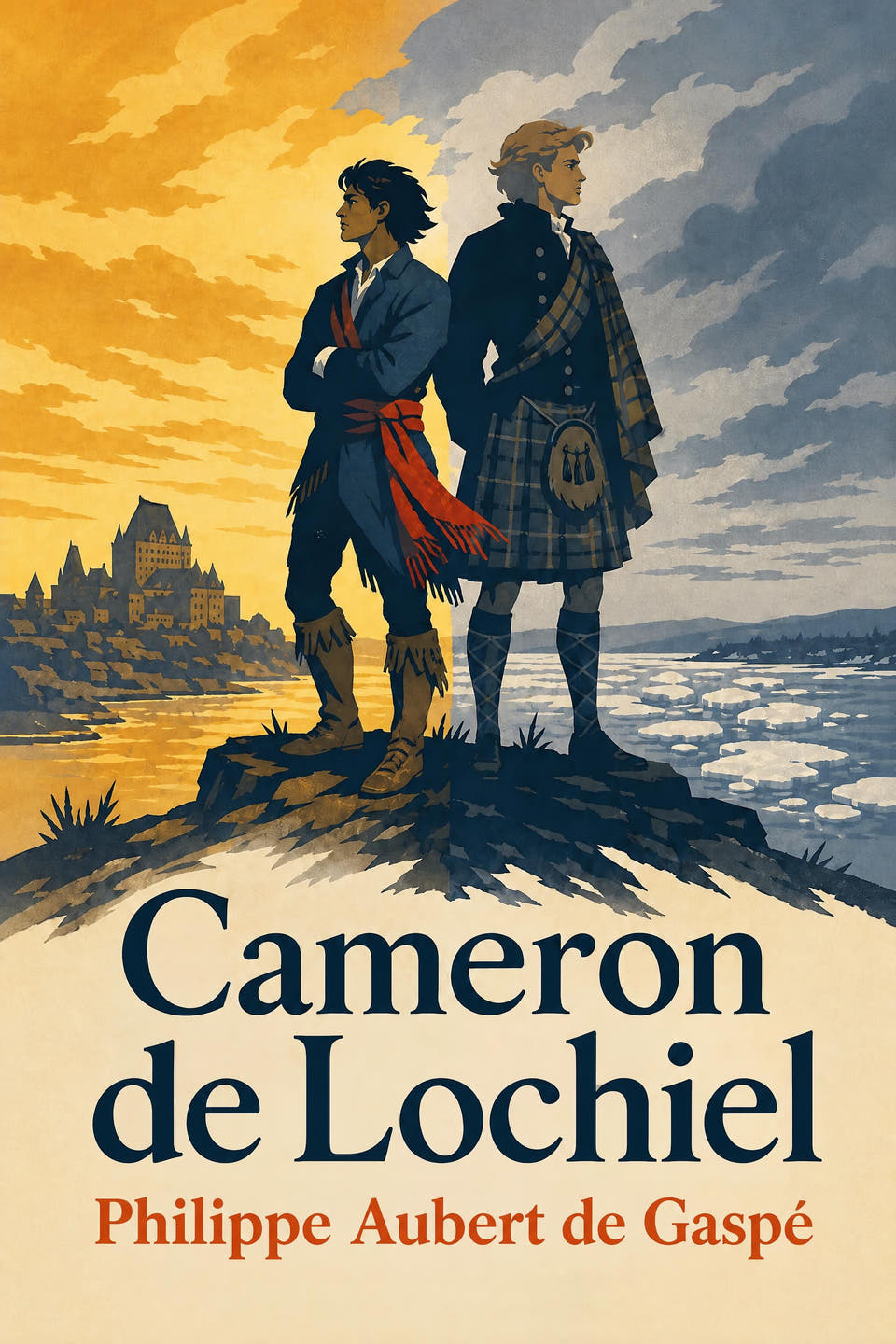 Cameron de Lochiel by Philippe Aubert de Gaspé, the cover