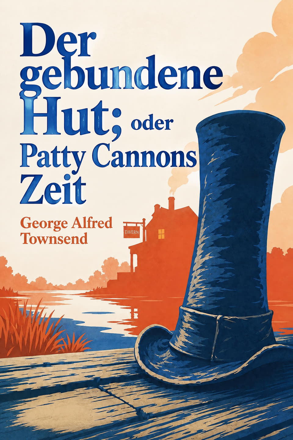 Der gebundene Hut; oder: Patty Cannons Zeit by George Alfred Townsend, the cover