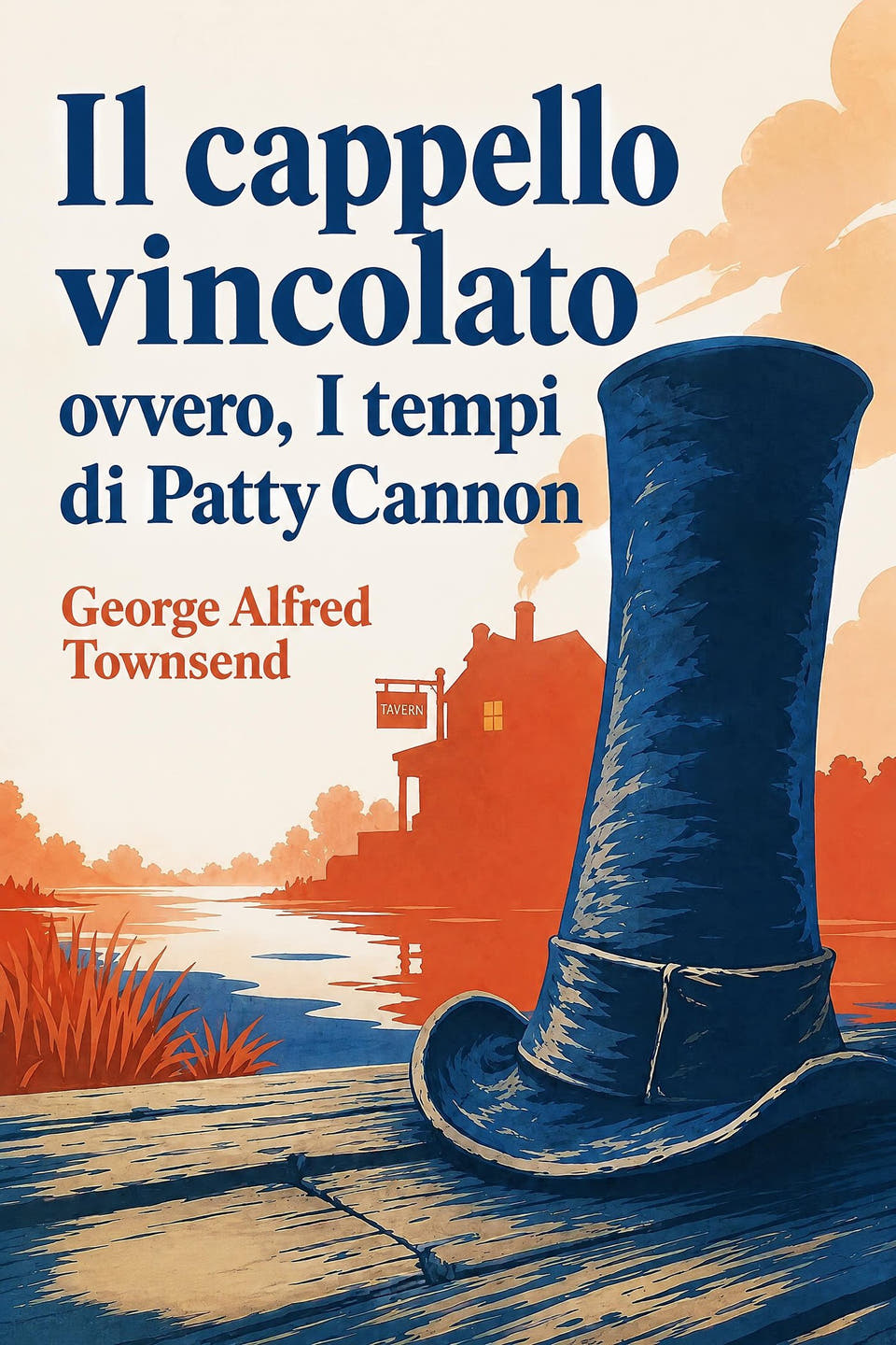 Il cappello vincolato; ovvero, I tempi di Patty Cannon by George Alfred Townsend, the cover