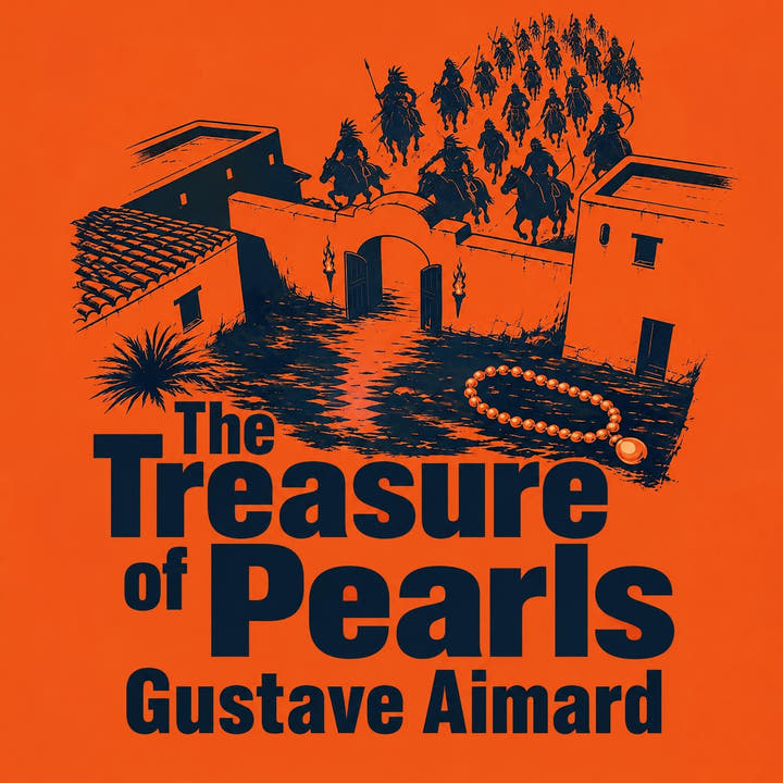 The Treasure of Pearls, the audiobook cover