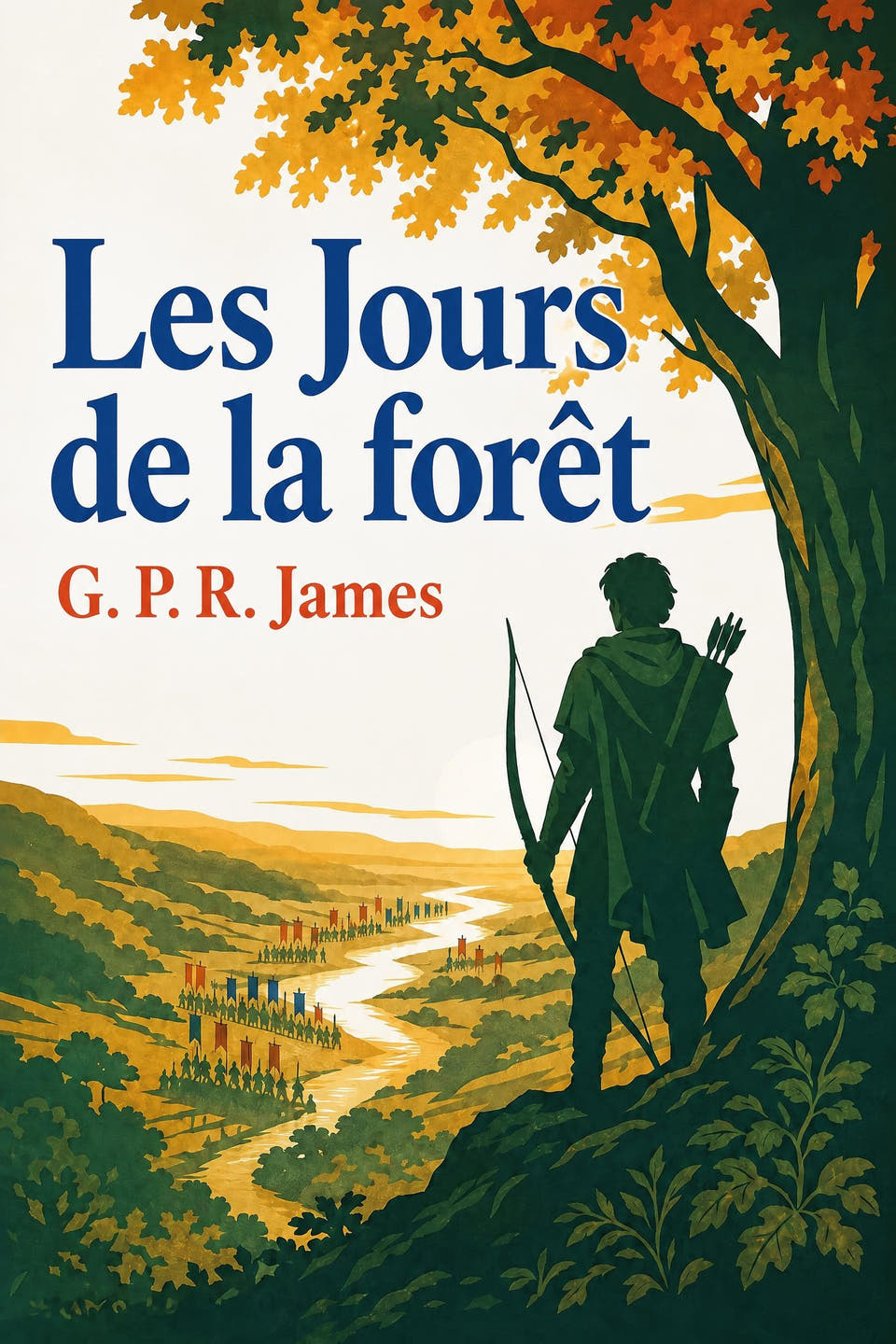 Les Jours de la forêt by G. P. R. James, the cover