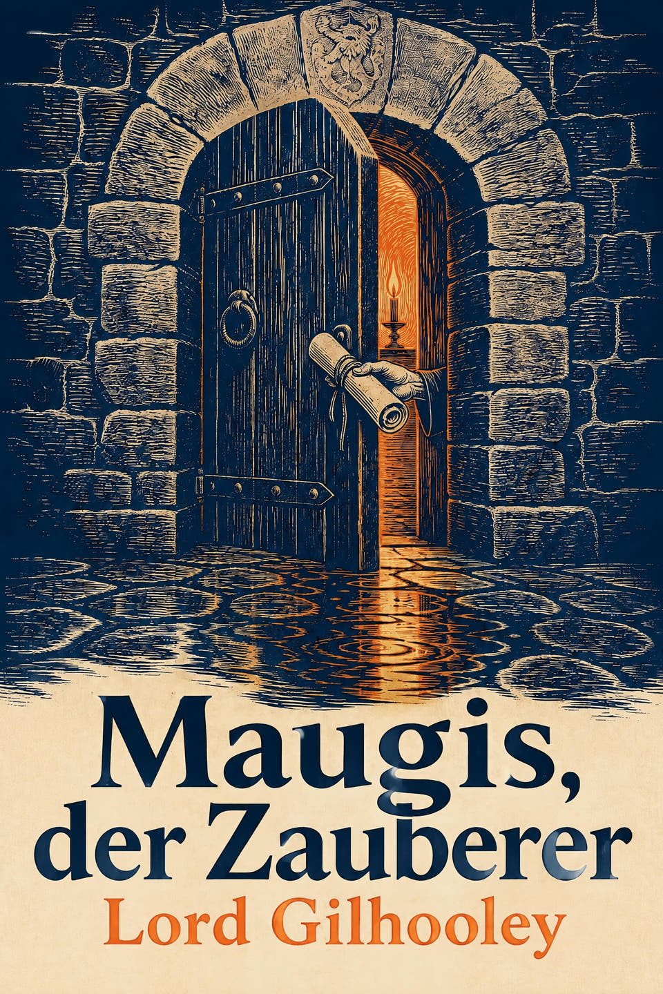 Maugis, der Zauberer by Lord Gilhooley, the cover