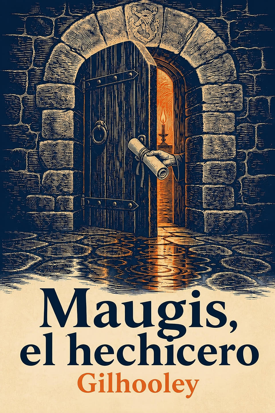 Maugis, el hechicero by Gilhooley, the cover