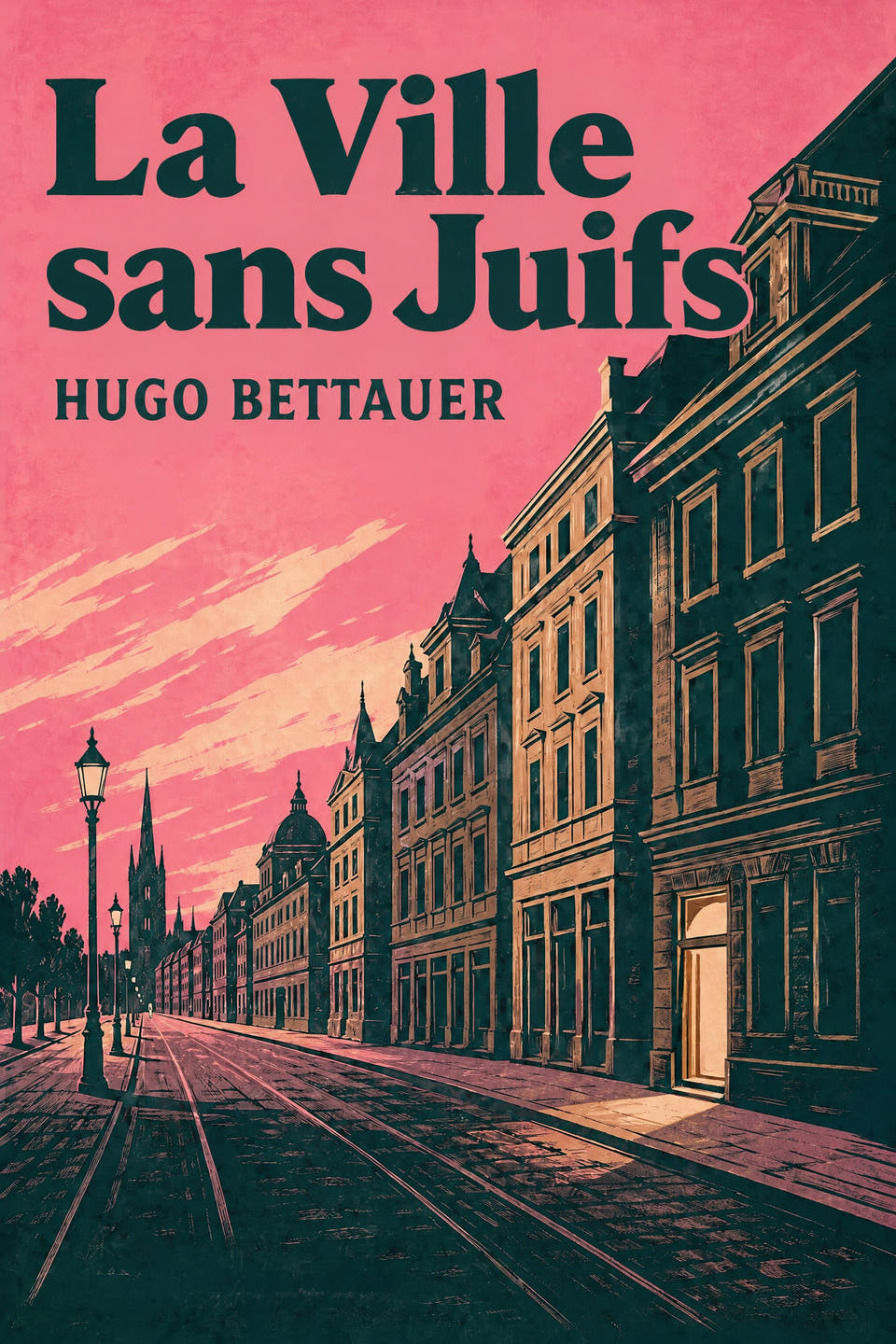 La Ville sans Juifs by Hugo Bettauer, the cover