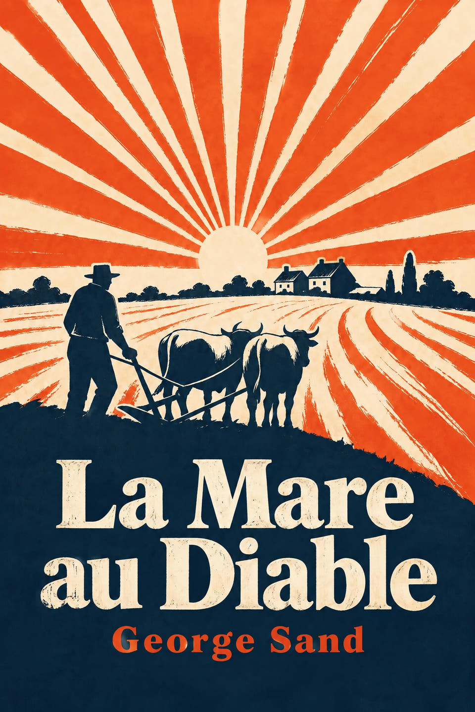 La Mare au Diable by George Sand, the cover