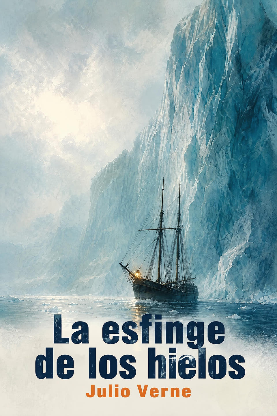 La esfinge de los hielos by Julio Verne, the cover
