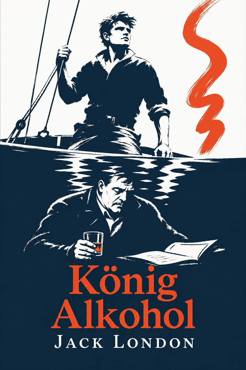 König Alkohol by Jack London, the cover