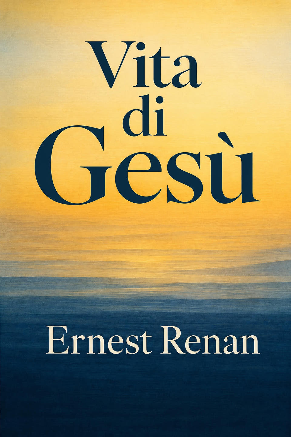 Vita di Gesù by Ernest Renan, the cover
