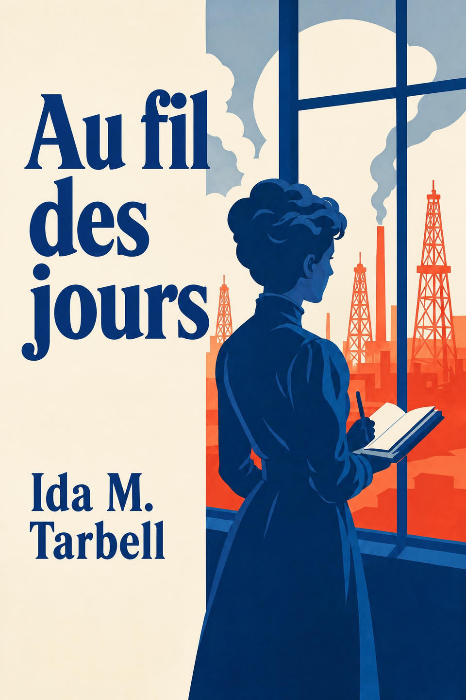 Au fil des jours by Ida M. Tarbell, the cover