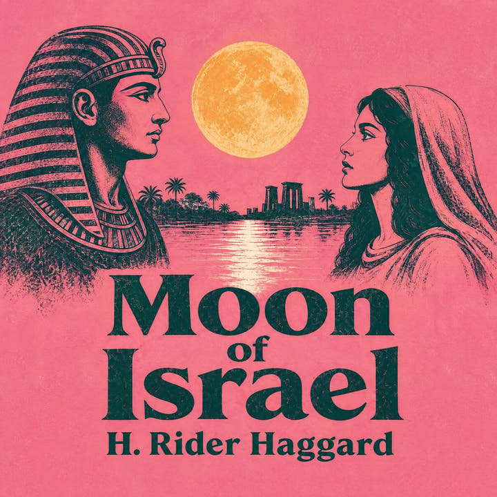 La Lune d’Israël, the audiobook cover
