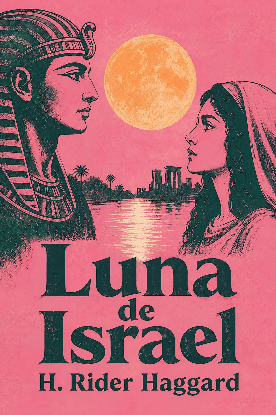 Luna de Israel by H. Rider Haggard, the cover