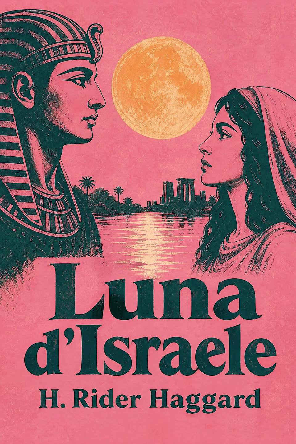 Luna d'Israele by H. Rider Haggard, the cover