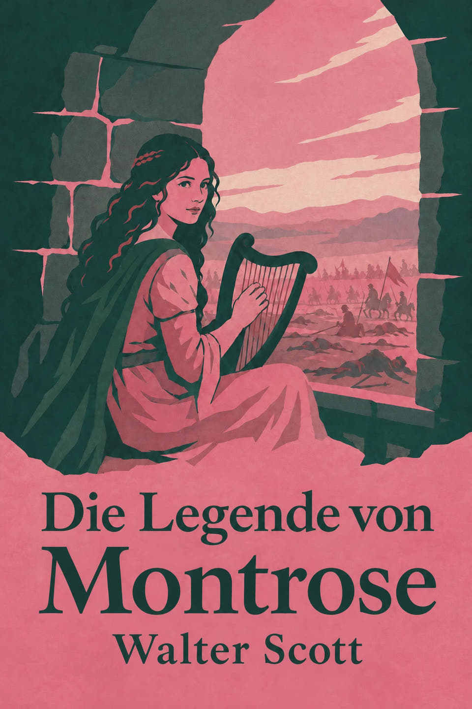 Die Legende von Montrose by Walter Scott, the cover
