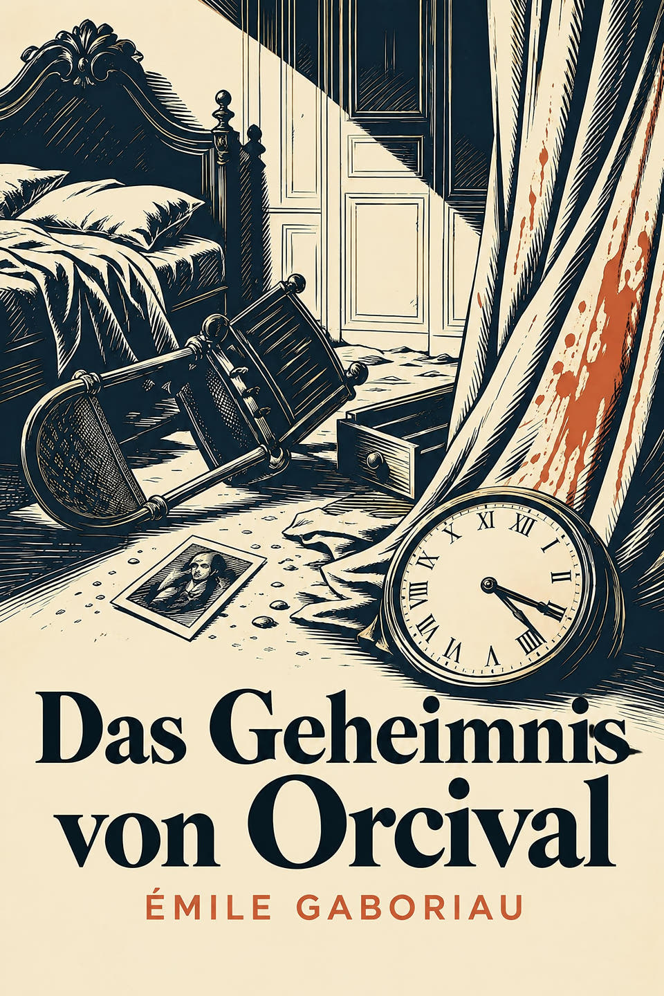 Das Geheimnis von Orcival by Émile Gaboriau, the cover