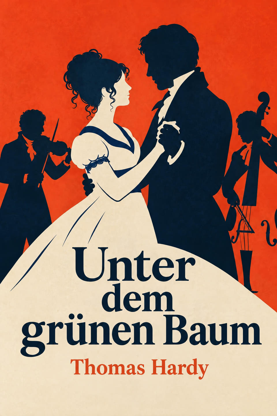 Unter dem grünen Baum by Thomas Hardy, the cover