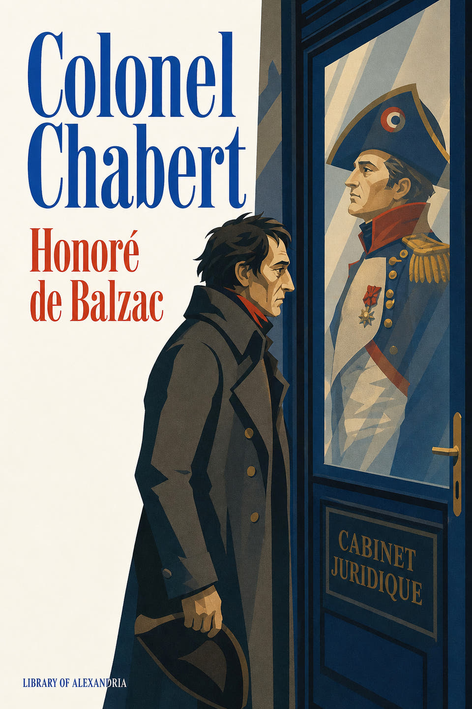 Colonel Chabert by Honoré de Balzac, the cover