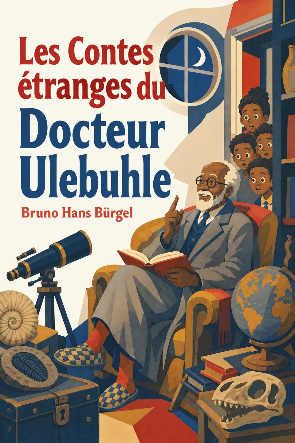 Les Contes étranges du Docteur Ulebuhle by Bruno Hans Bürgel, the cover