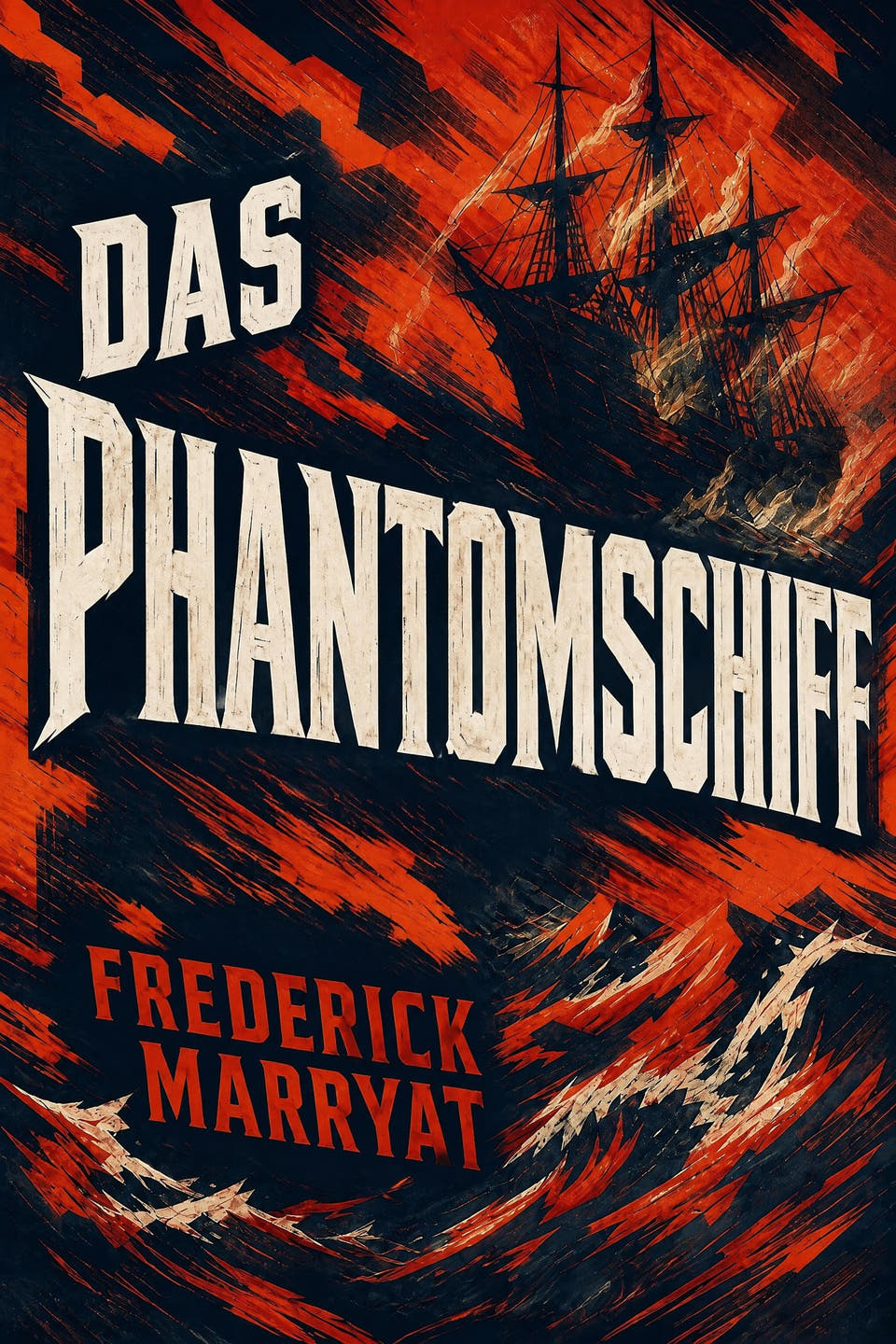 Das Phantomschiff by Frederick Marryat, the cover