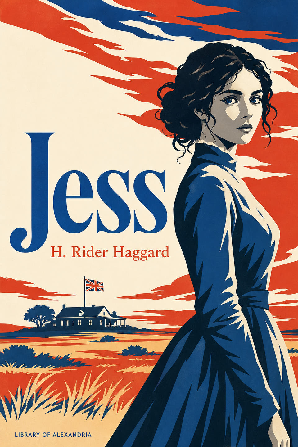 Jess by H. Rider Haggard, the cover