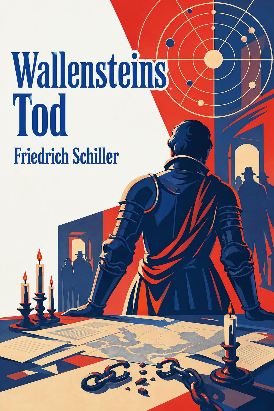 Wallensteins Tod by Friedrich Schiller, the cover