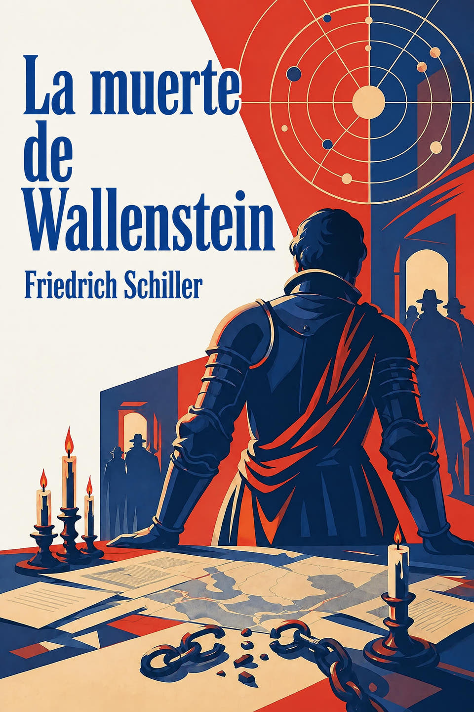 La muerte de Wallenstein by Friedrich Schiller, the cover
