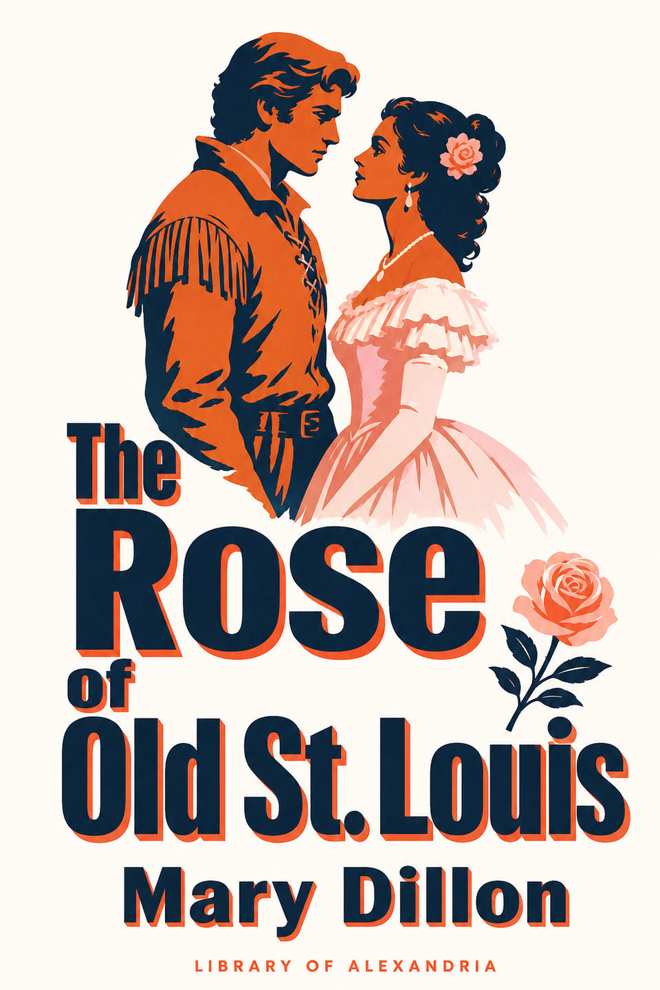 The Rose of Old St. Louis by Mary Dillon, the cover