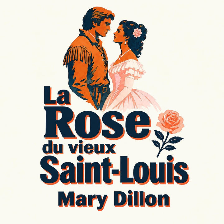 La Rose du vieux Saint-Louis, the audiobook cover