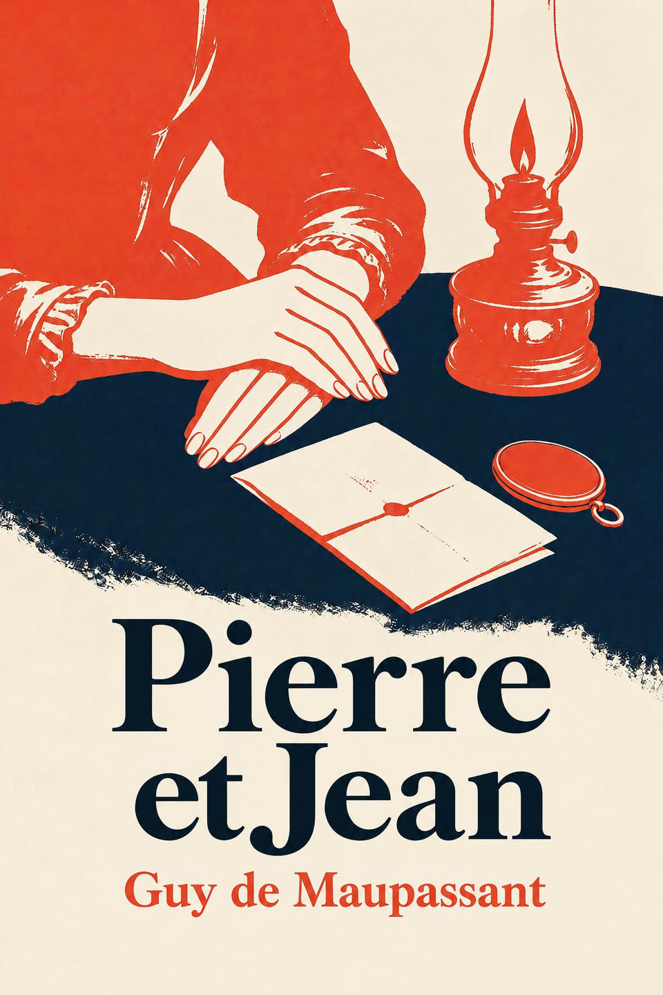 Pierre et Jean by Guy de Maupassant, the cover