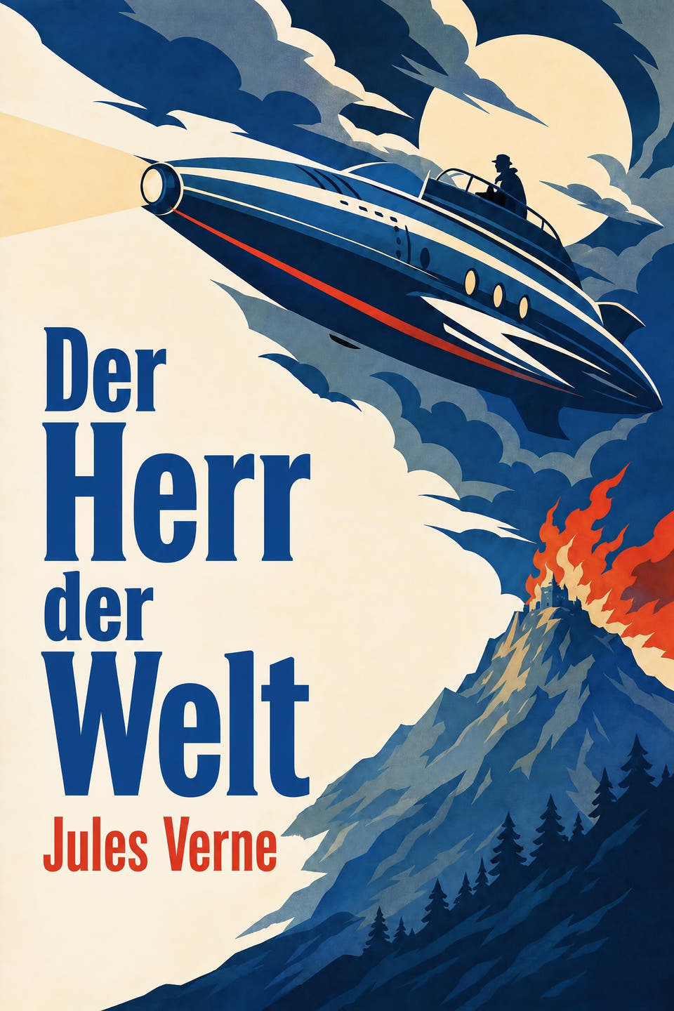 Der Herr der Welt by Jules Verne, the cover