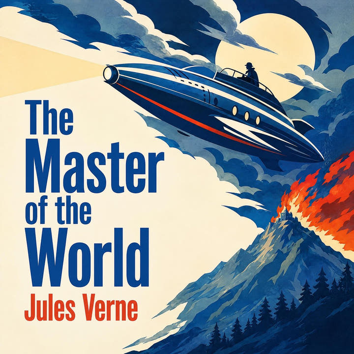 The Master of the World, the audiobook cover